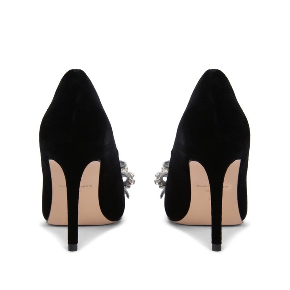 Kurt Geiger London Belgravia Bow Pumps Black - Picture 4 of 17